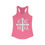 Thumbnail: Christ Conquers - Women's Fitted Racerback Tank 