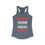 Thumbnail: Dangerous Freedom over Peaceful Slavery - Women's Fitted Racerback Tank 