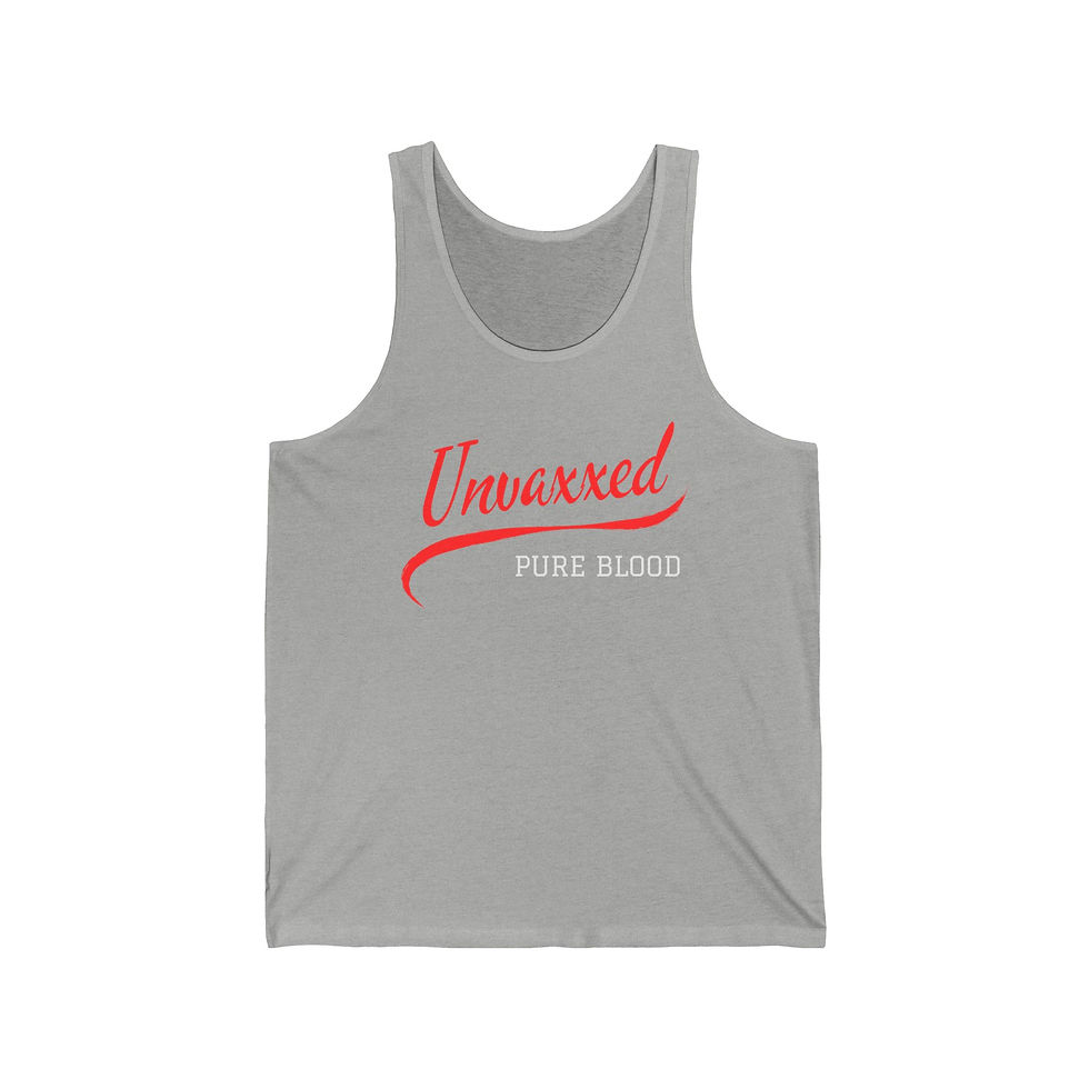 Thumbnail: Unvaxxed - Pure Blood - Men's Jersey Tank