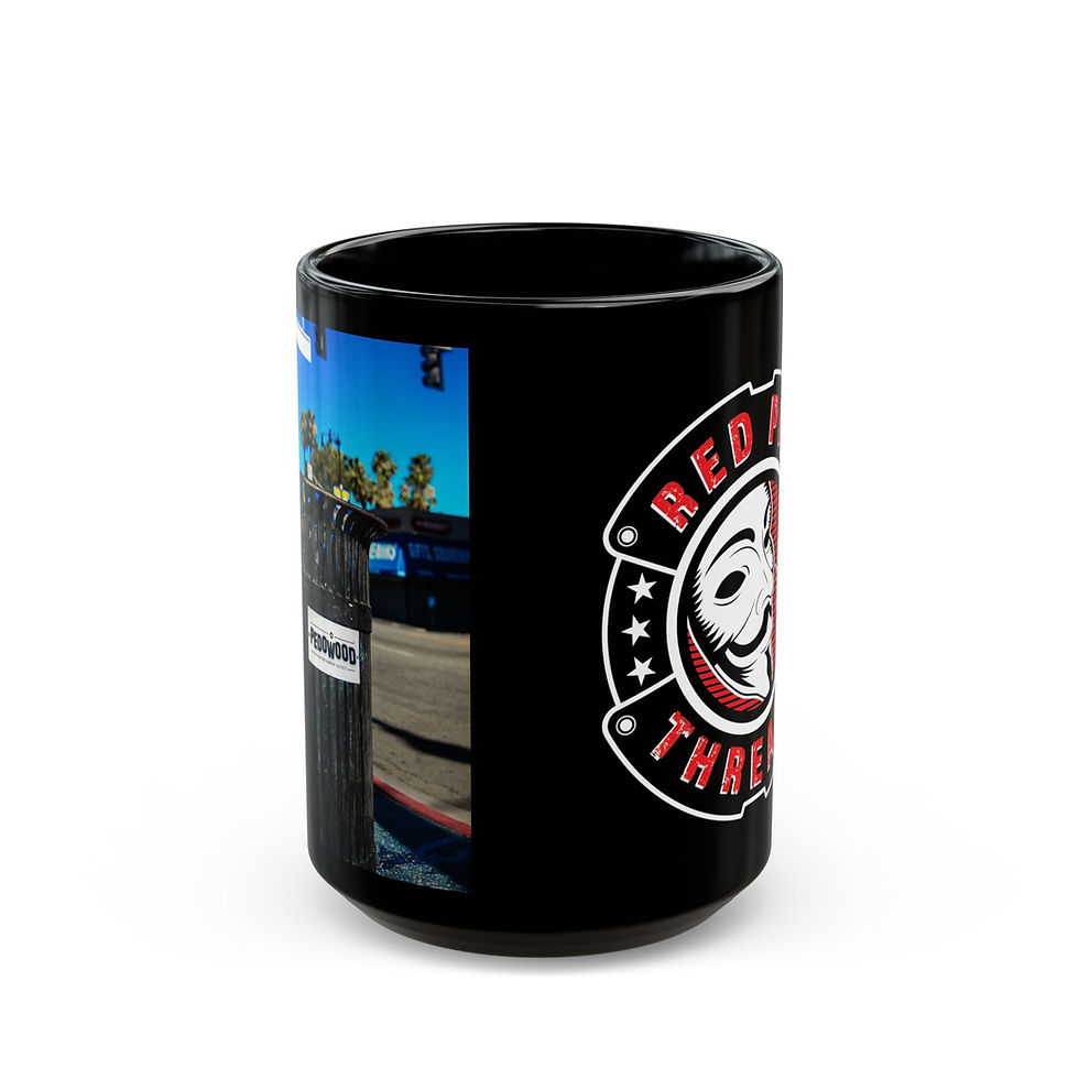 Thumbnail: Pedowood Trash - 11oz or 15oz Black Mug