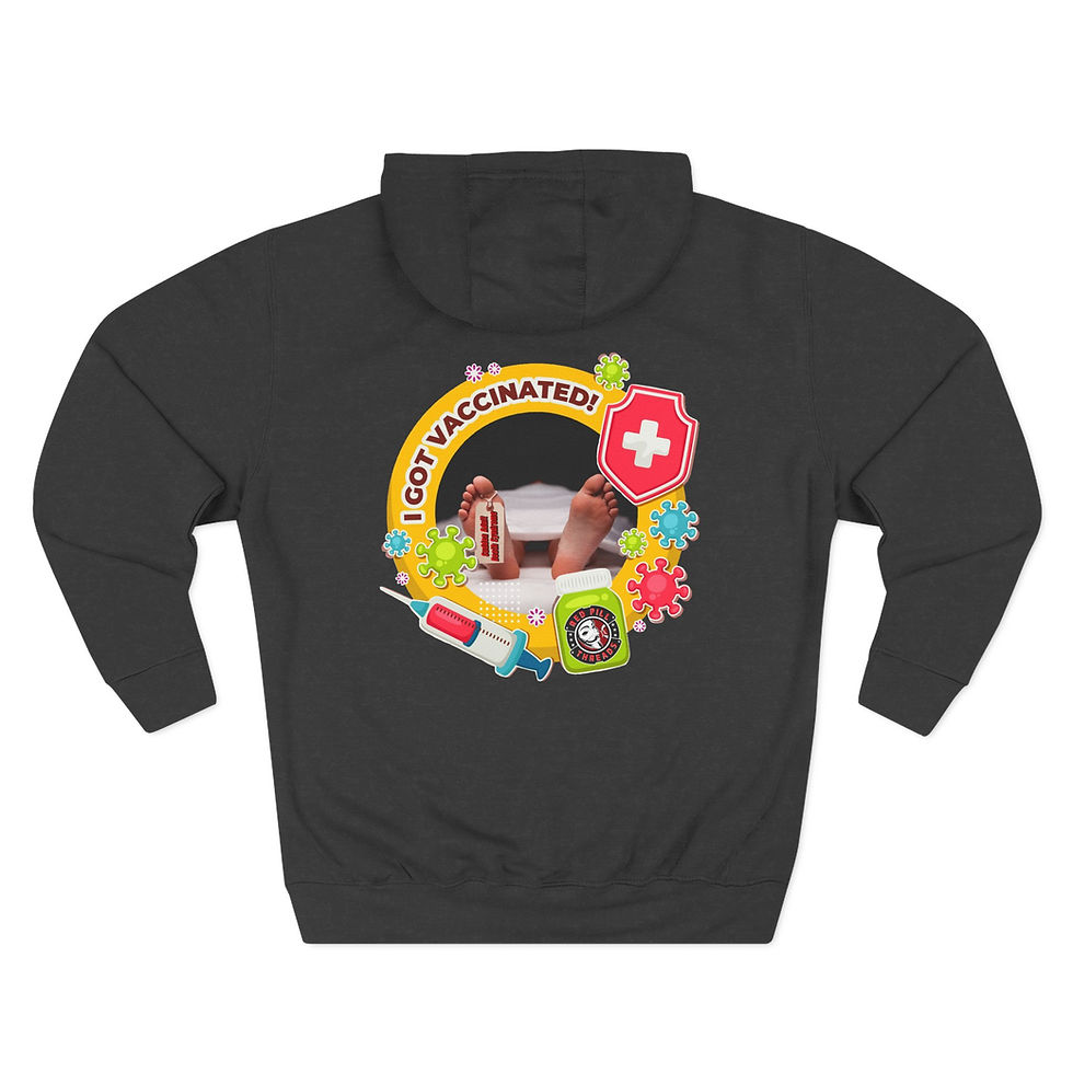 Thumbnail: Sudden Adult Death Syndrome - Three-Panel Fleece Hoodie