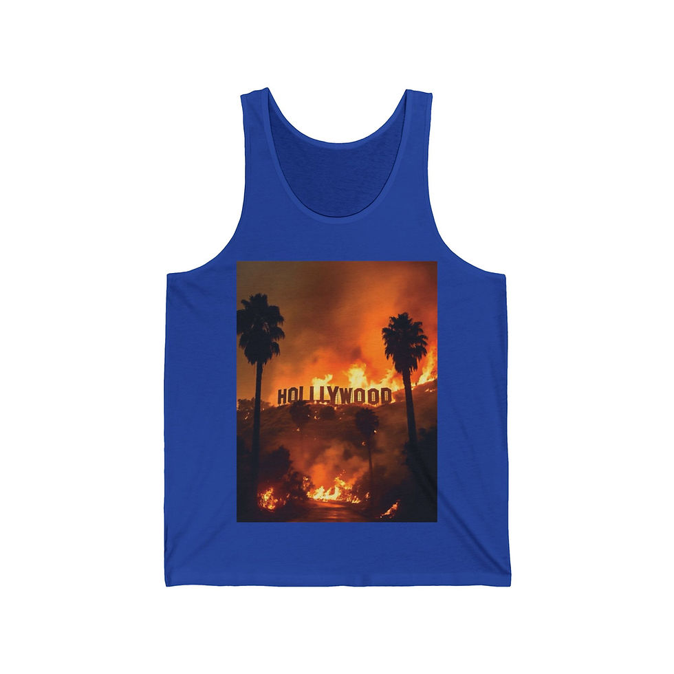 Thumbnail: Burn Hollywood Burn - Men's Jersey Tank
