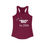 Thumbnail: The Randy Weaver  - Women's Fitted Racerback Tank 