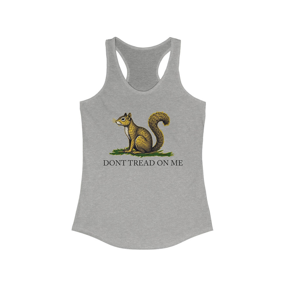 Thumbnail: RIP Peanut - Women's Fitted Racerback Tank 