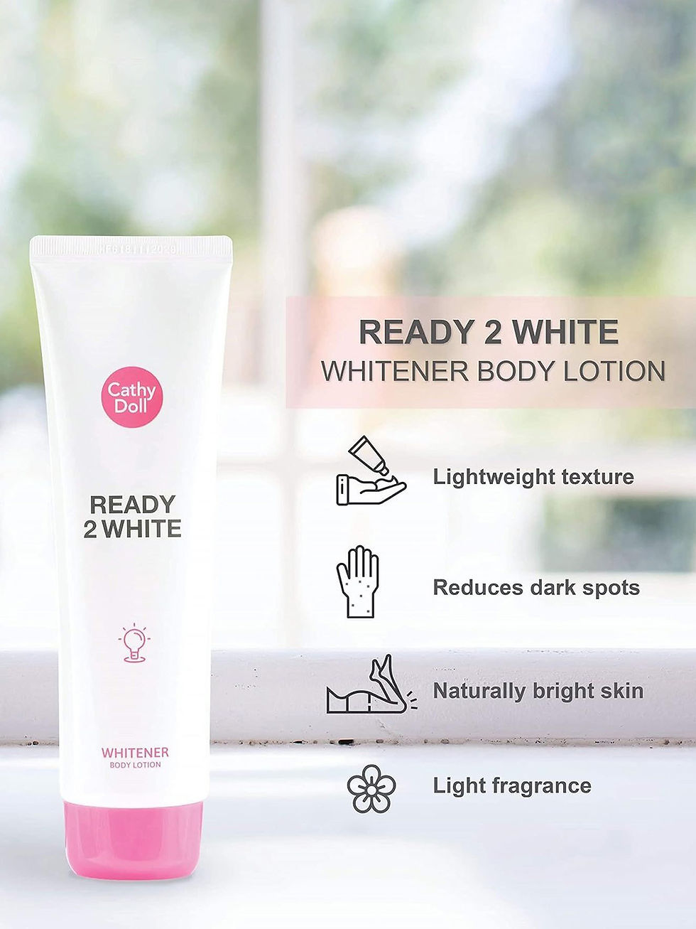Thumbnail: Cathy Doll Ready 2 White Body Lotion 150ml