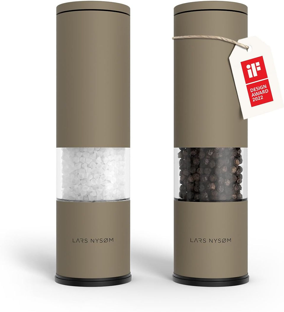 European Brass Salt Grinder