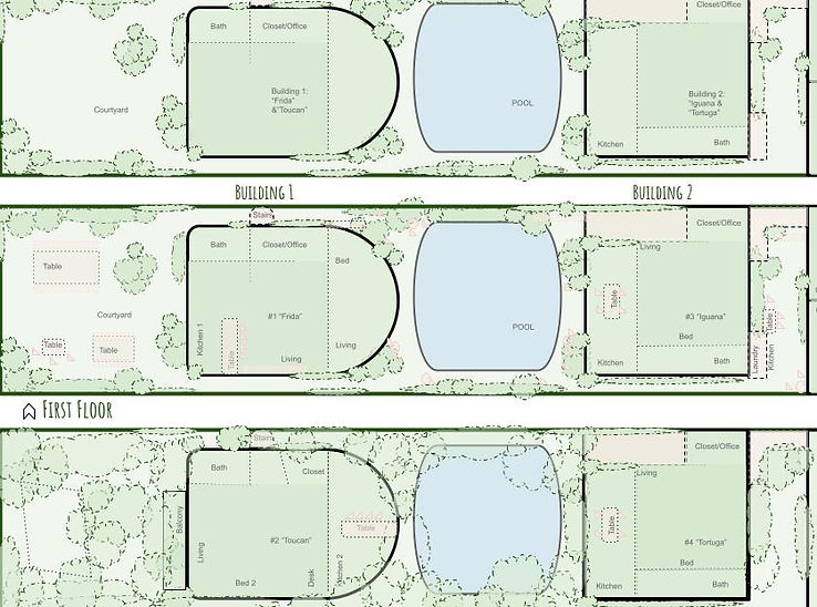Layout of The Secret Garden Tulum_edited