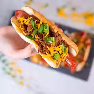 Hot Dog Chilly Cheese
