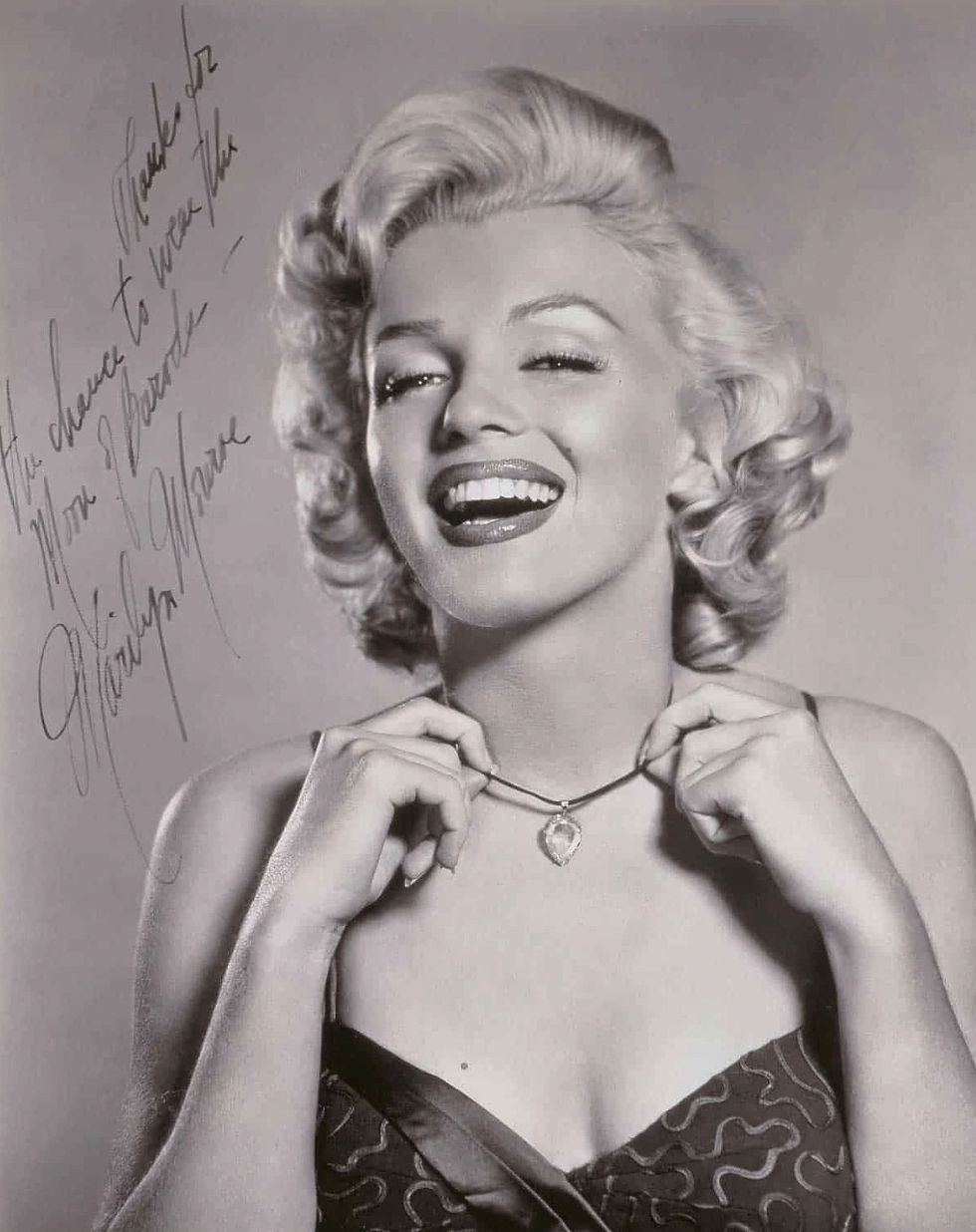 The Moon of Baroda on Marilyn Monroe