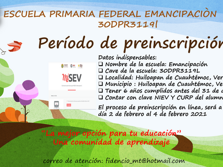 Continua el período de preinscripciones