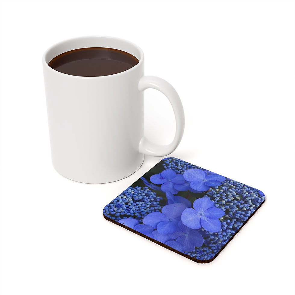 Thumbnail: Blue Hydrangea (Coaster)