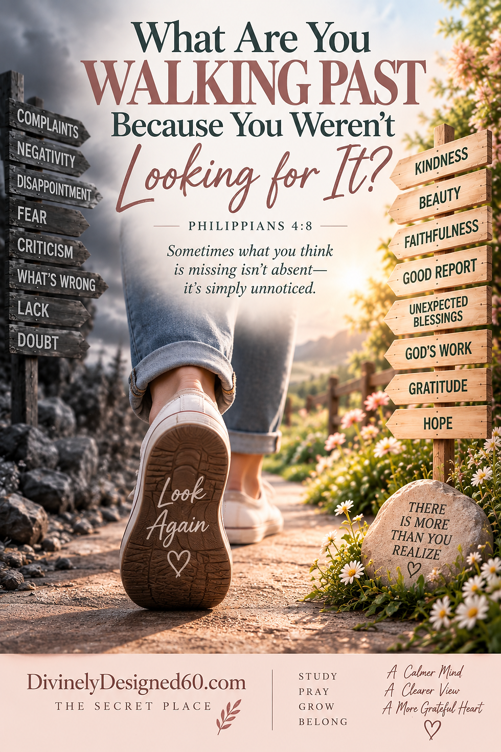 What Are You Walking Past Because You Weren’t Looking for It?
