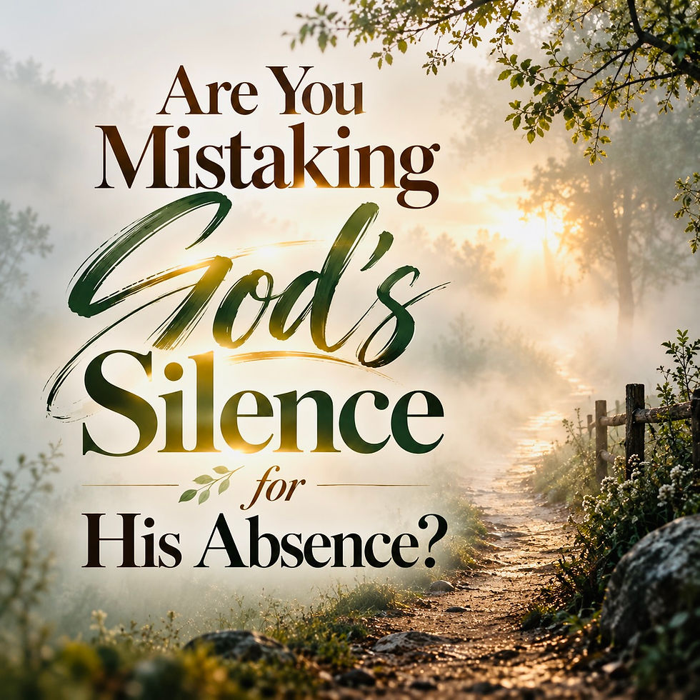 Are You Mistaking God’s Silence for His Absence?