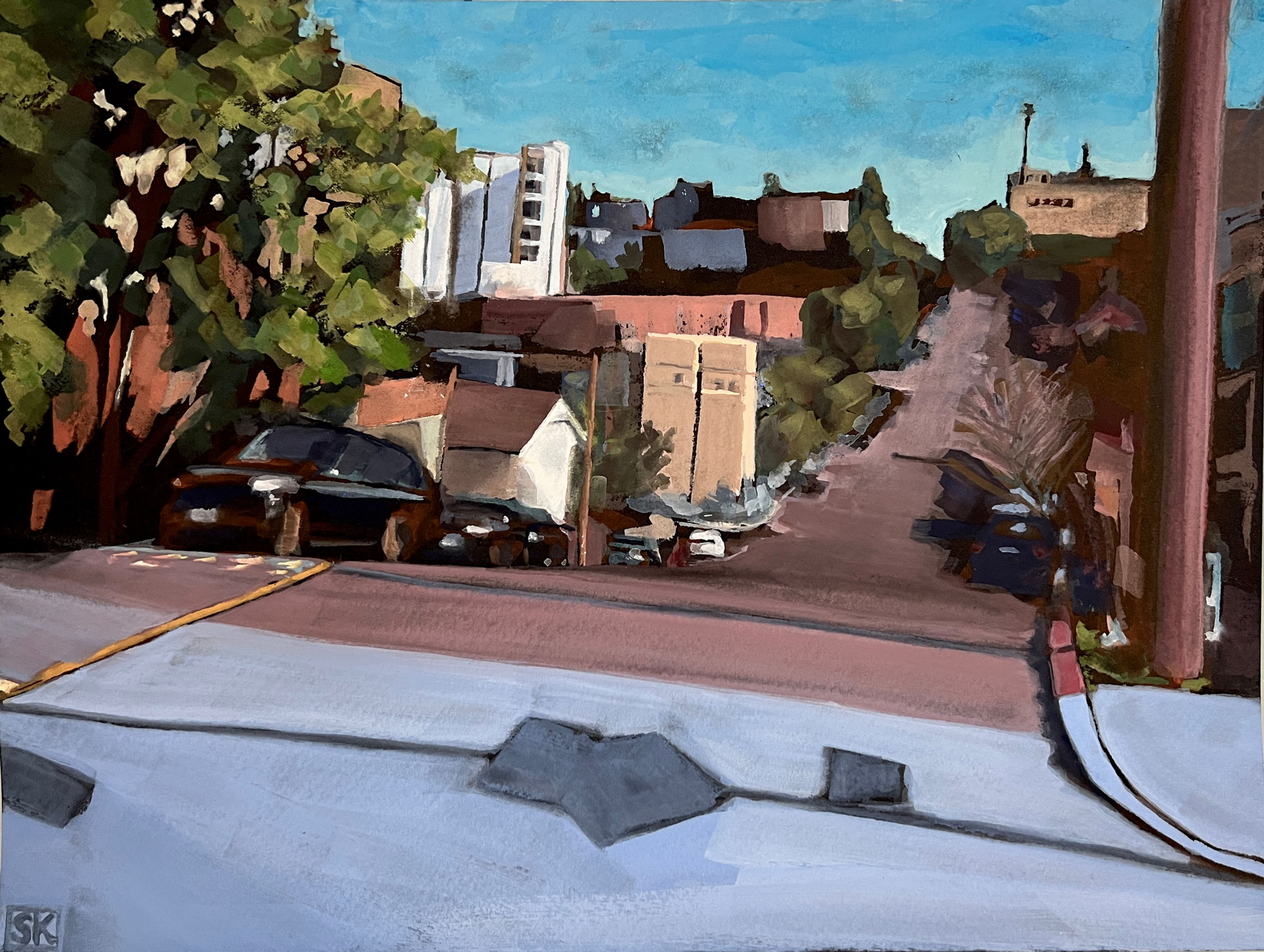 Unsafe Driving Photos: Looking Down On East Hollywood