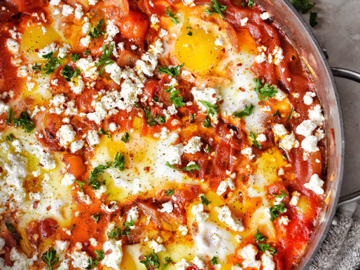 HOMEMADE ISRAELI SHAKSHUKA