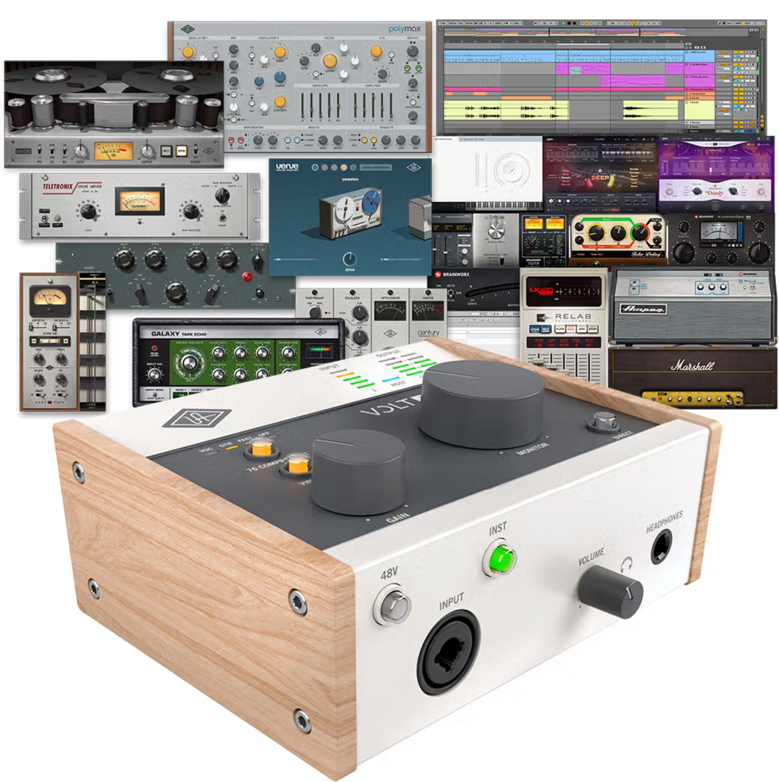 Universal Audio Volt 176 1-In/2-Out USB 2.0 Interface w/ Built-In 76 Compressor