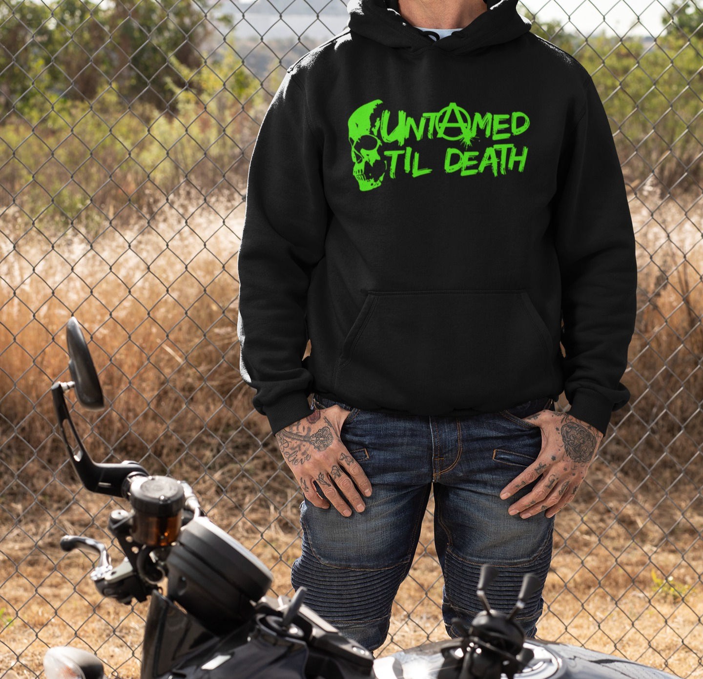 Untamed Till Death Skull