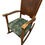 Thumbnail: Antique Mission Style Rocking Chair 