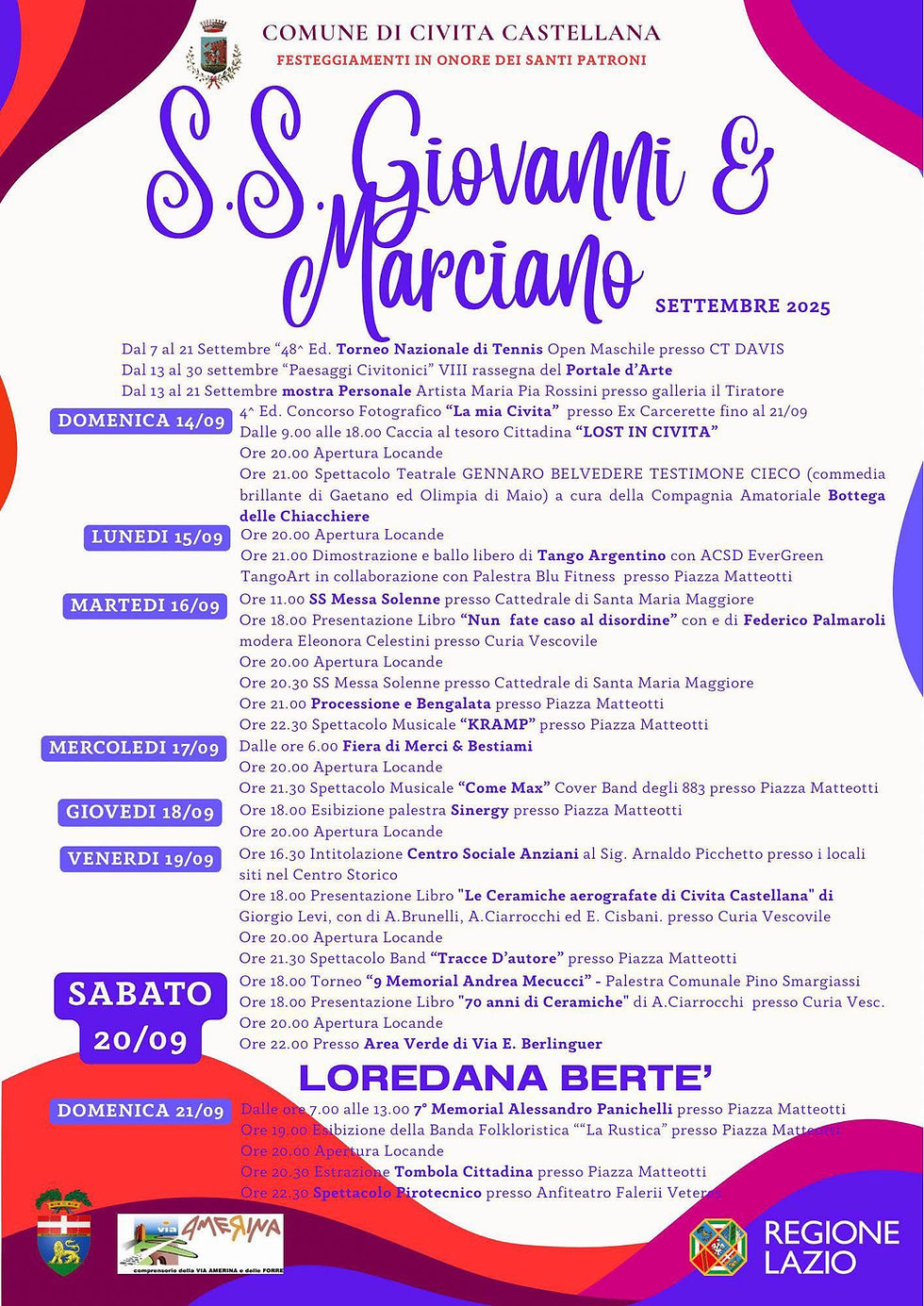 PROGRAMMA SAN MARCIANO