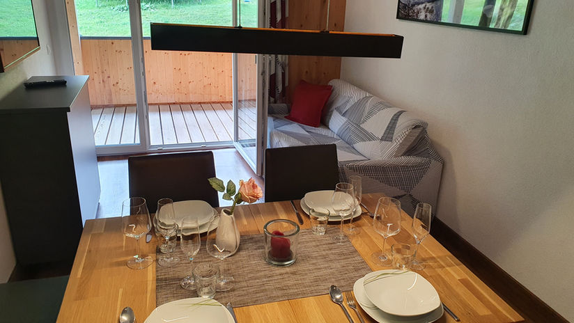 Gedeckter Tisch