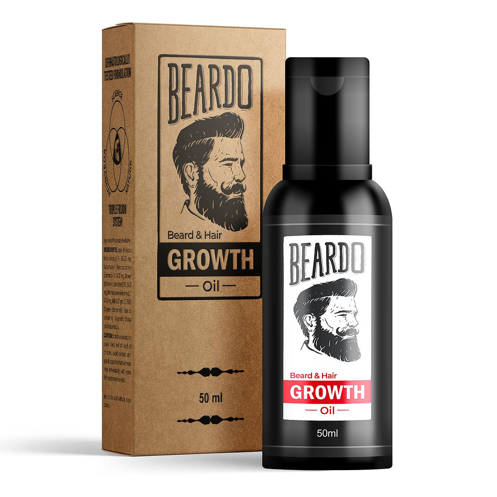 Beardo Beard and Hair Growth Oil - 50 ml for faster beard growth and thicker ...