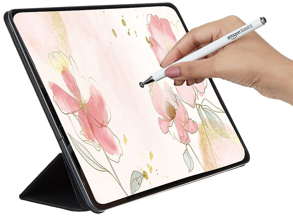 Thumbnail: Amazon Basics Capacitive Stylus Pen for iOS and Android Touchscreen Devices, ...