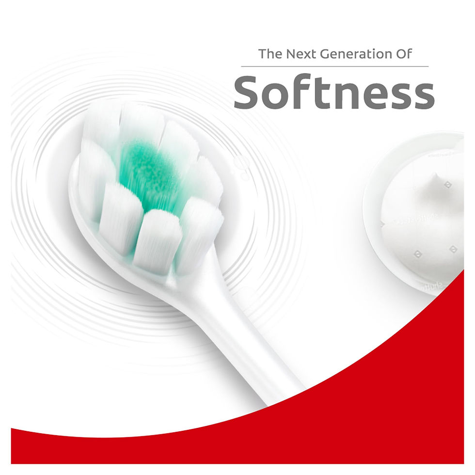 Thumbnail: Colgate Gentle UltraFoam Ultra Soft Bristles Manual Toothbrush for adults, 2 ...