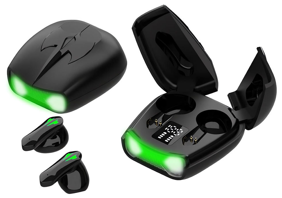 Thumbnail: COREGENIX KS35 Wing TWS Earbuds | 40 Hrs of Playtime | Bluetooth v5.4 with AI...