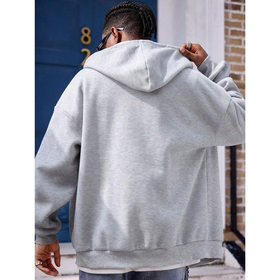 Thumbnail: PROSHARX Fleece Zip Up Hoodie for Men, Hooded Sweatshirt/jacket | Warm, Comfo...