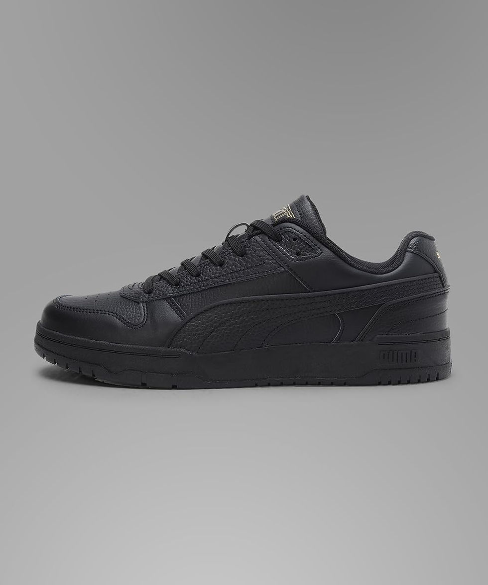Thumbnail: Puma Mens Court Shatter Low Black Sneaker - 6 UK (39984402)