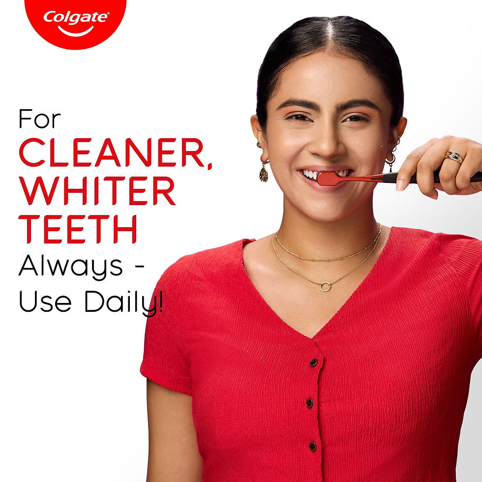 Thumbnail: Colgate Visible White Toothpaste, Teeth Whitening Starts in 1 week, Safe on E...