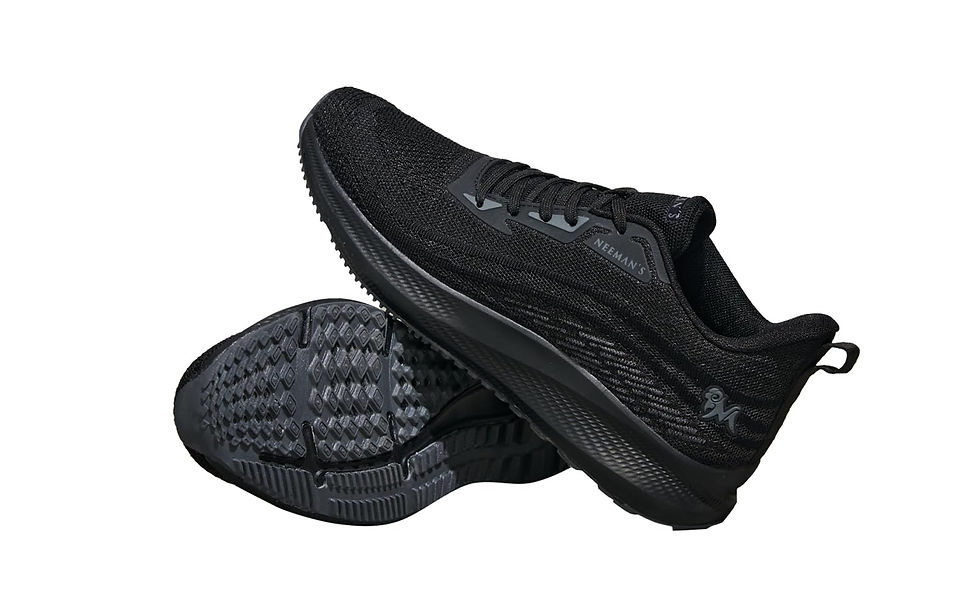 Thumbnail: Neeman's Dashing Walkers for Men | Lightweight Lace-Up Walking Shoes with Bre...
