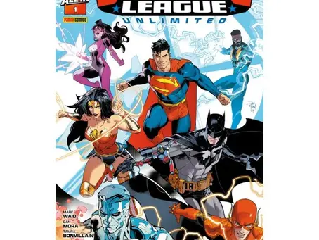 Portada Liga de la Justicia Ilimitada