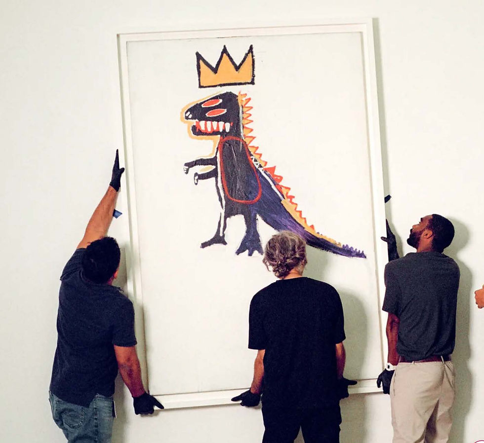 A Billionaire’s Bounty of Basquiats Goes on Display,“June 24, 2026, ©New York Times Installation of Pez Dispenser, 1984