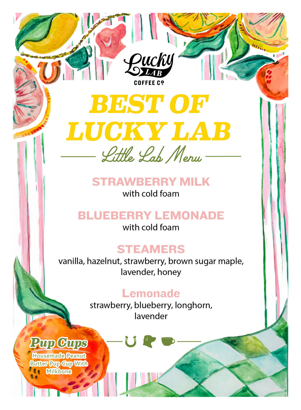 Little Labs_Summer Menu 2025
