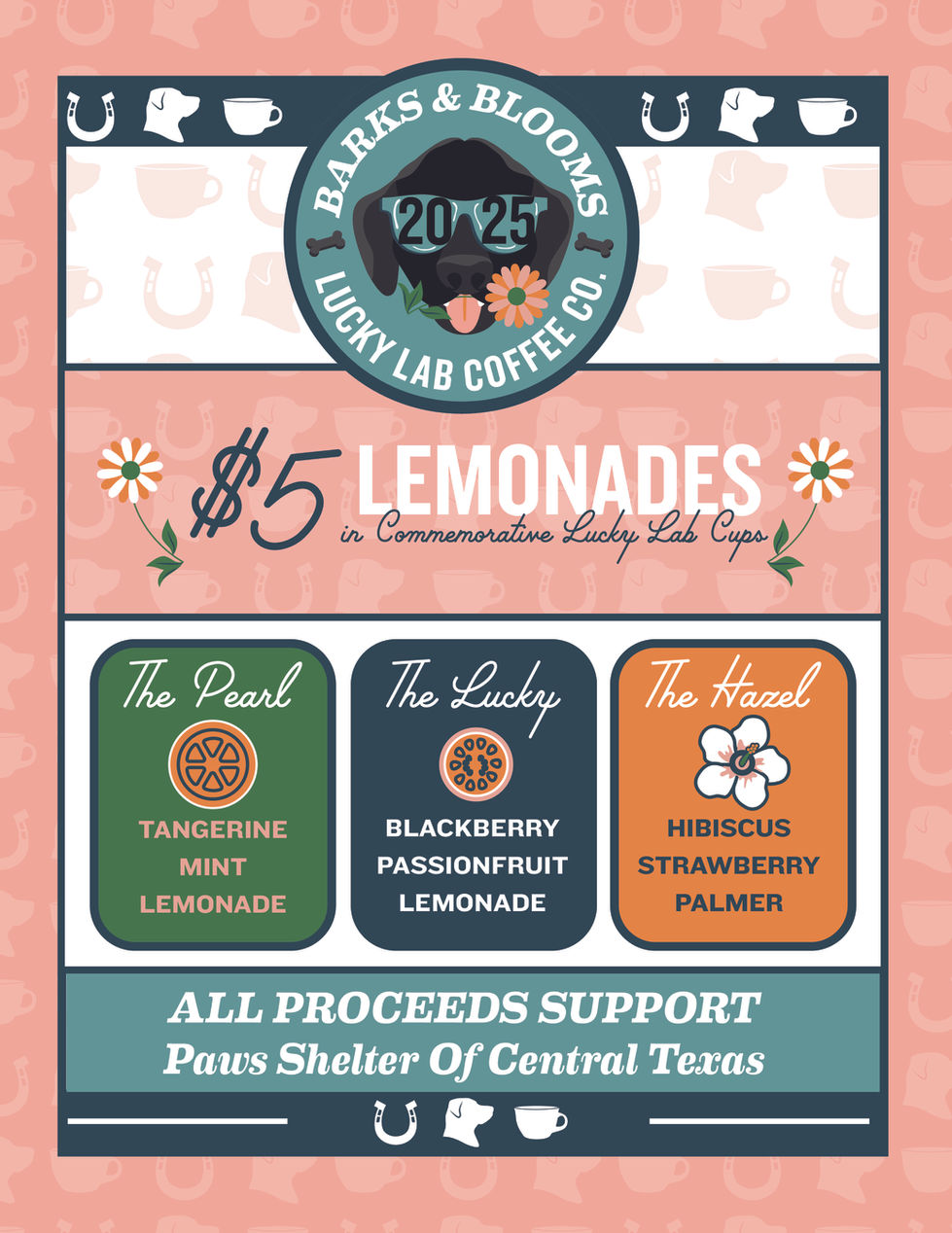 Barks and Blooms Lemonade Menu 6x9 4x8