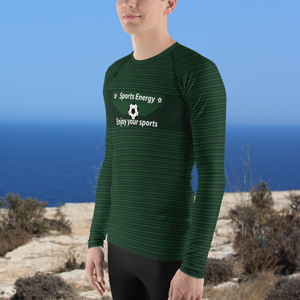 Miniaturbild: All-Over Print Men's Rash Guard.Rashguard für Herren mit Allover-Print.