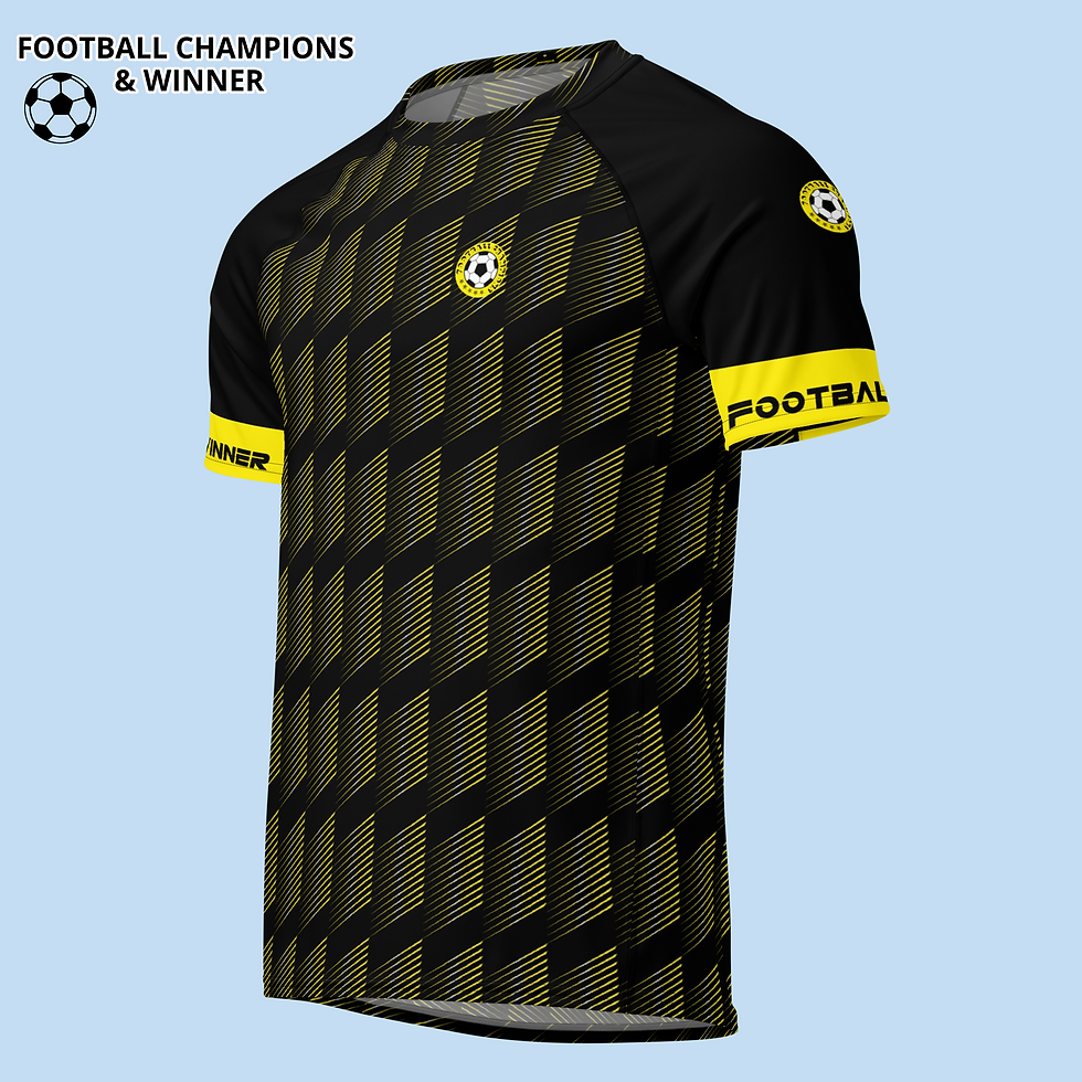 Miniaturbild: All-Over-Print Herren-Rashguard. Football Champions & Winner. 