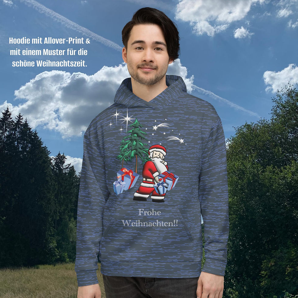Christmas Stamps Unisex Hoodie main image 0