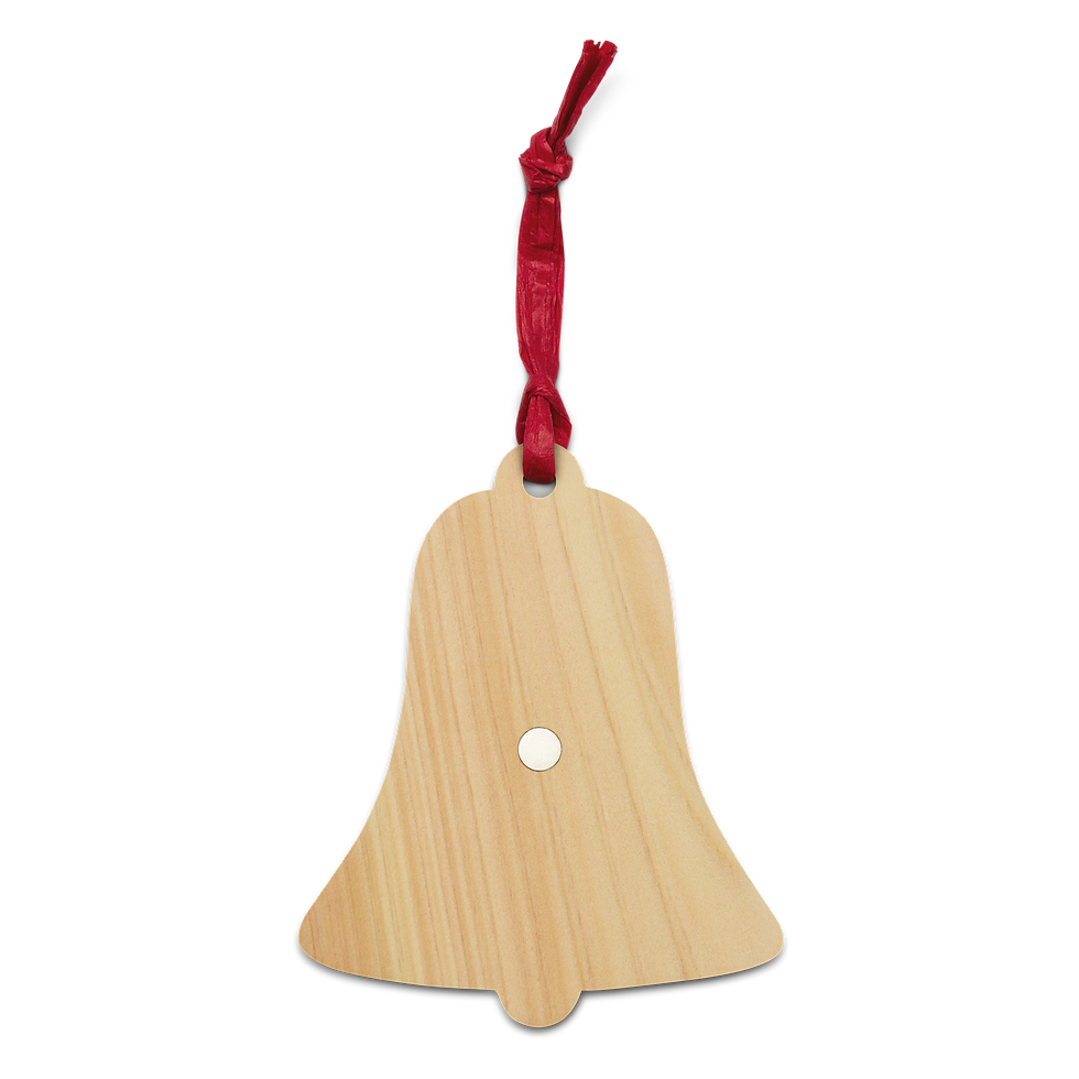 Miniaturbild: Weihnachtsglocke! Holzornamente. Christmas bell! Wooden ornaments.