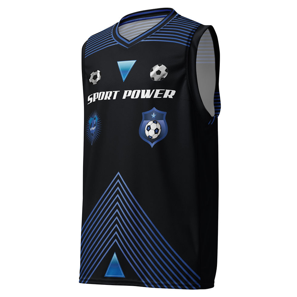 Miniaturbild: Sport Power Recycled basketball jersey.