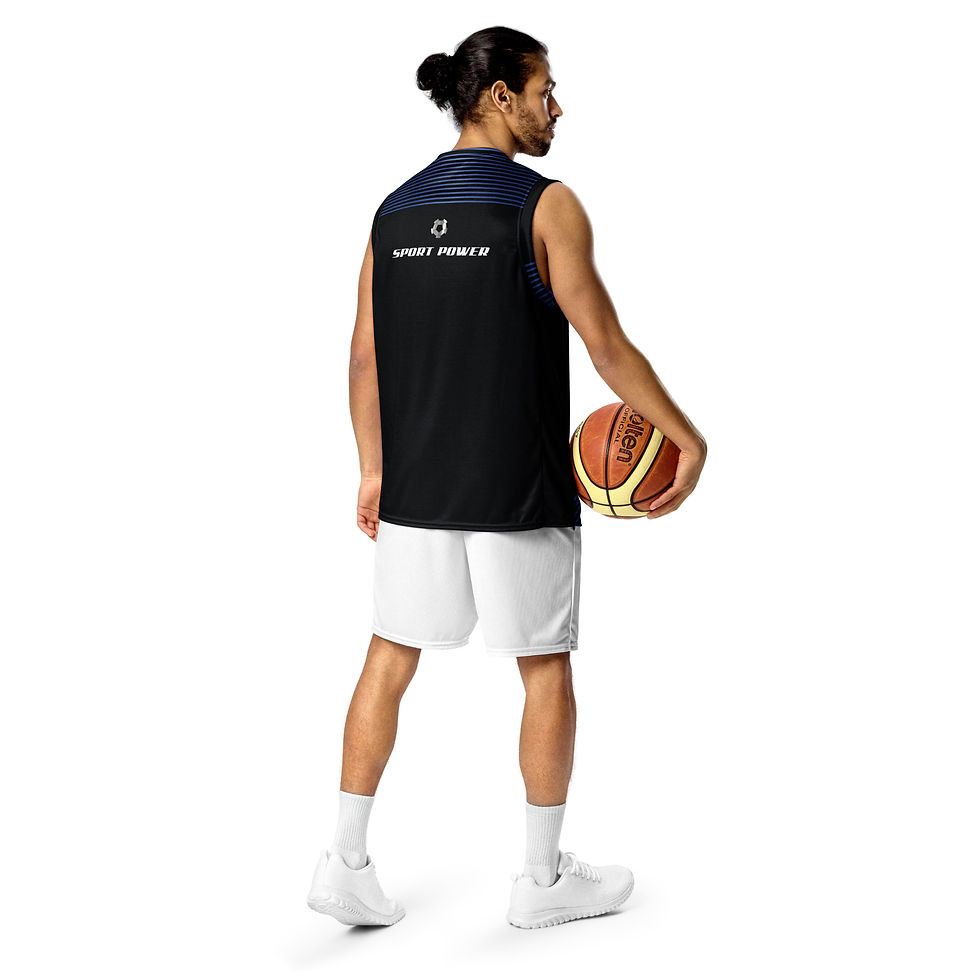 Miniaturbild: Sport Power Recycled basketball jersey.