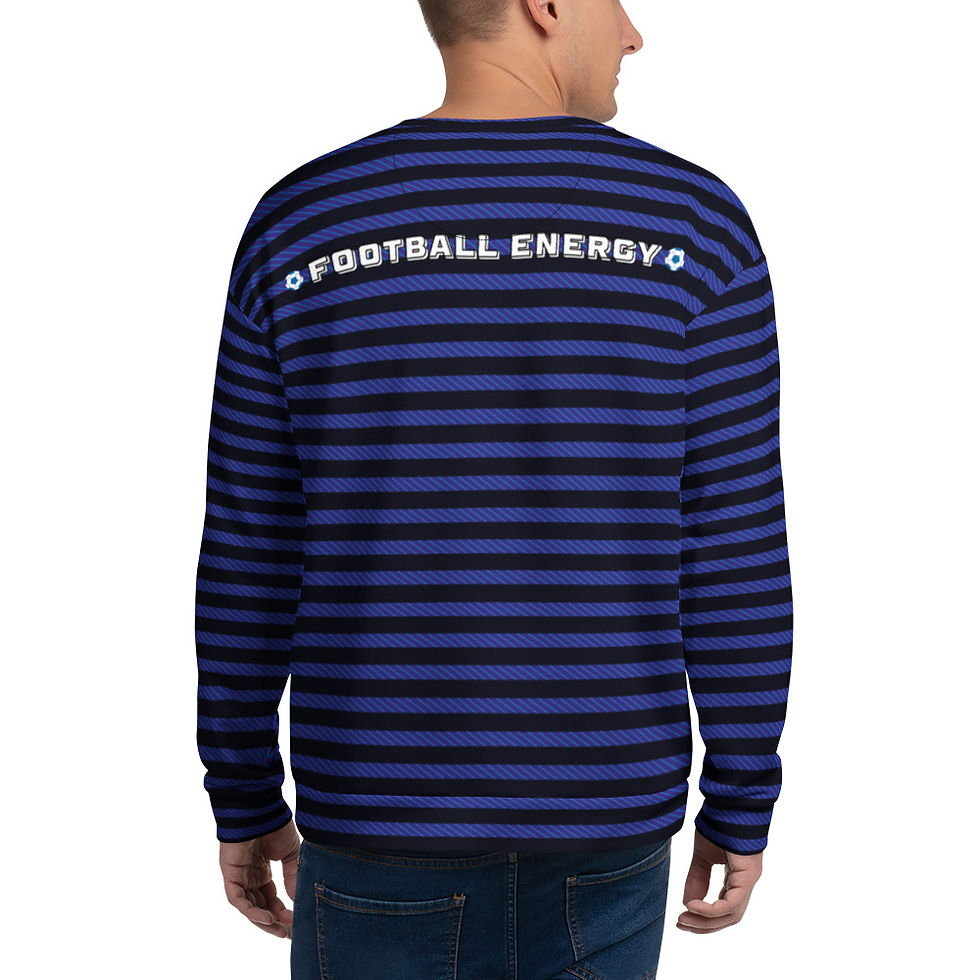 Miniaturbild: Sportliches Unisex-Sweatshirt aus recyceltem Material mit Allover-Print.