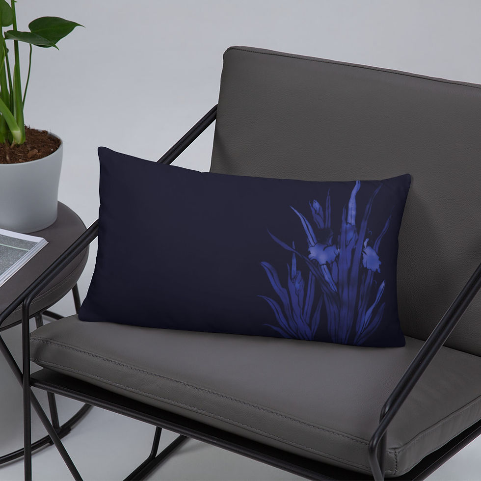 Miniaturbild: Basic Pillow Print consists of handmade flowers. Basic Pillow Print besteht aus handgefertigten Blumen.