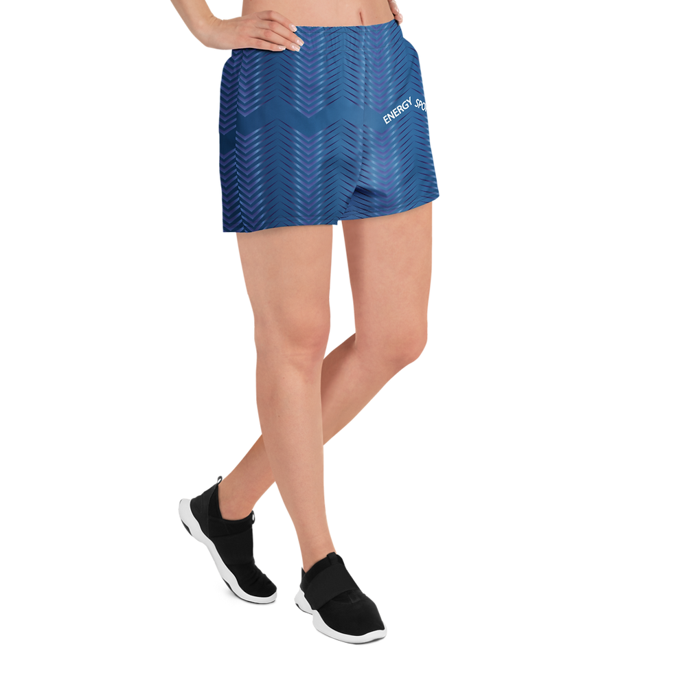 Miniaturbild: Unisex-Sportshorts mit All-Over-Druck. Energie Sport Fitness.