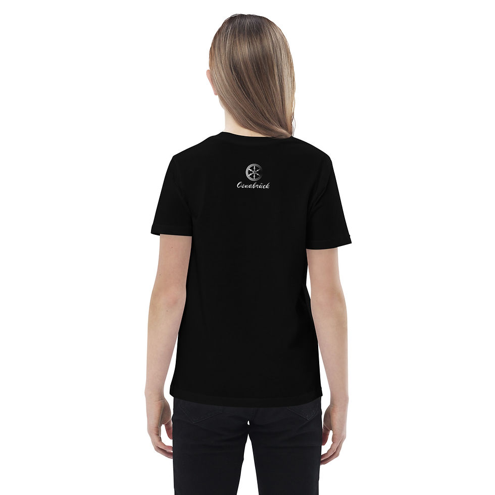 Miniaturbild: Children's T-shirt made from organic cotton, ‘Peace Biker’.
Kinder-T-Shirt aus Bio-Baumwolle „Peace Biker“.