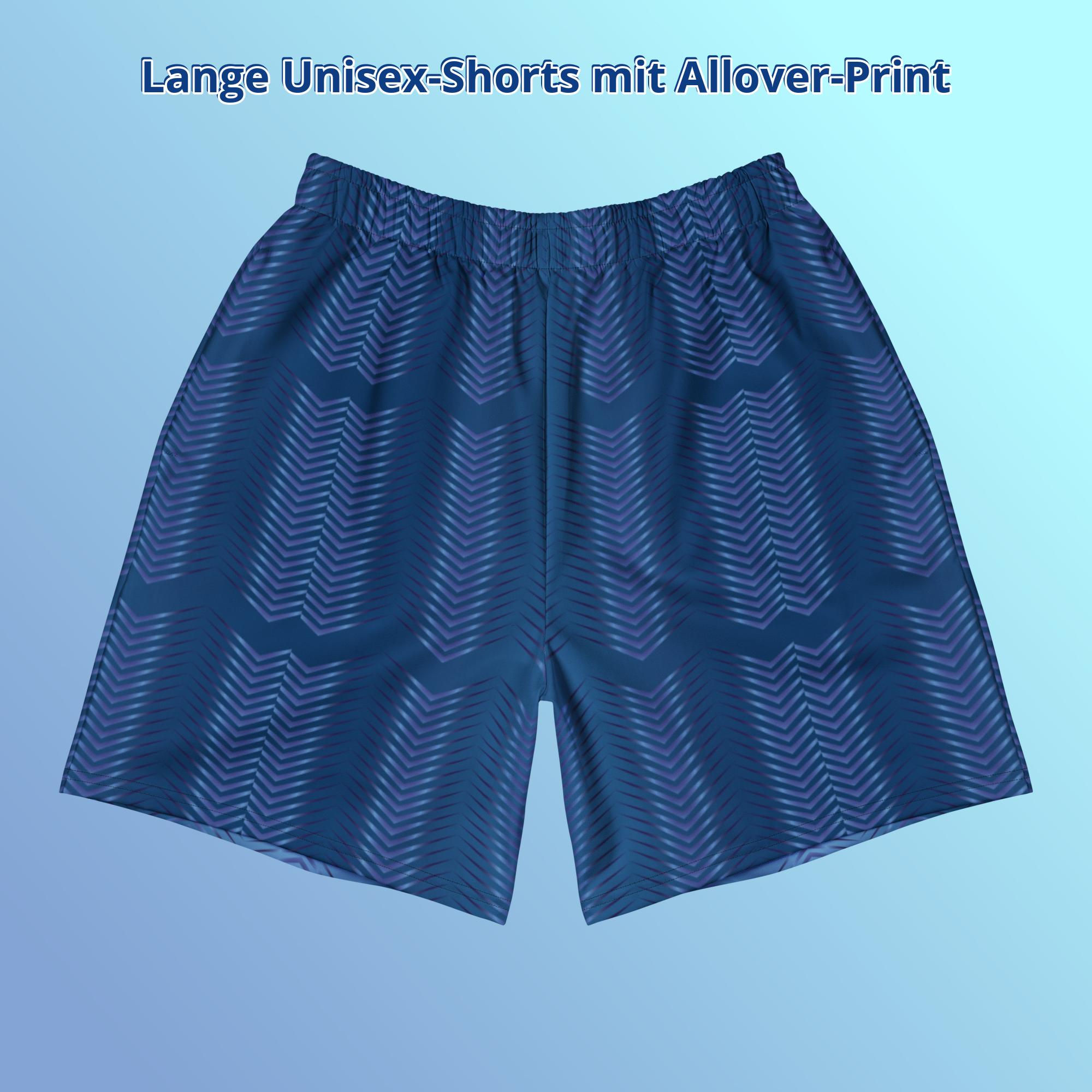 All-Over Print Unisex Sportliche lange Shorts. 