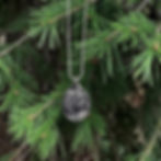 Redwood Tree Fine Silver Pendant