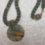 Thumbnail: Red Creek Jasper on Beaded Necklace