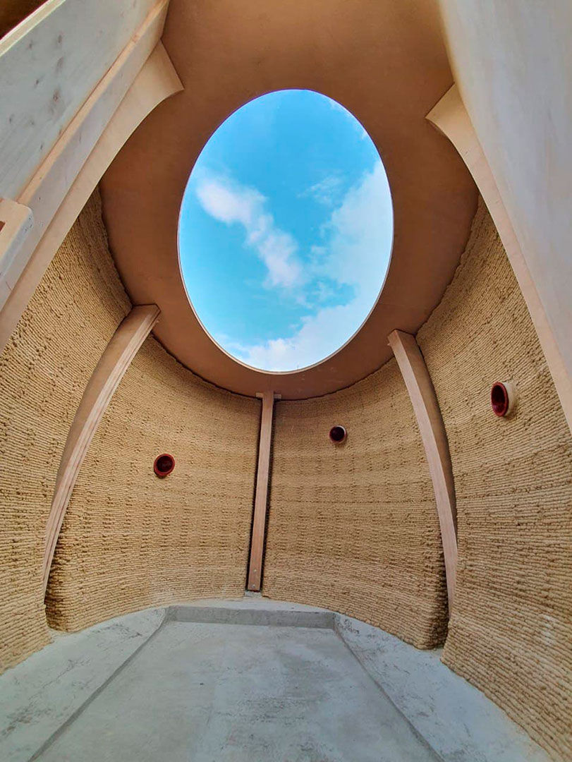 Materiali da costruzione sostenibili prodotti da RiceHouse, realizzati con scarti di riso